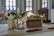 Dankgottesdienst der Kommunionkinder (Foto: Karl-Franz Thiede)